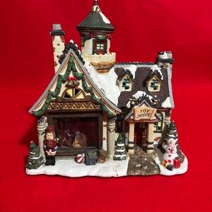 Saturday Evening Post Norman Rockwell Collection Puppet Maker Christmas House